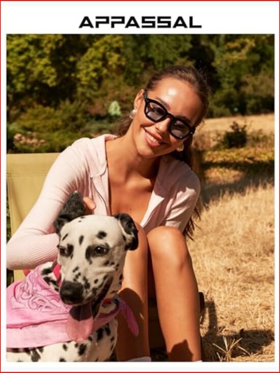 Small Retro Square Sunglasses for Women Men Rectangle Sunnies main image 4